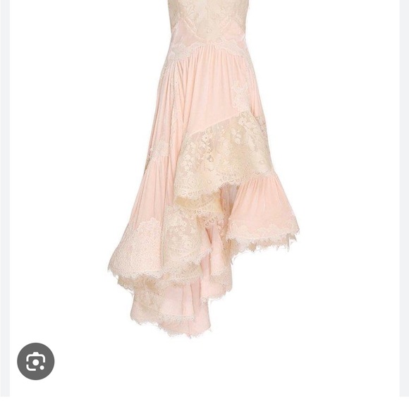 Zimmermann Luminosity Pink Velvet MIDI Dress size 2-4 US size 0 AU - Picture 3 of 16